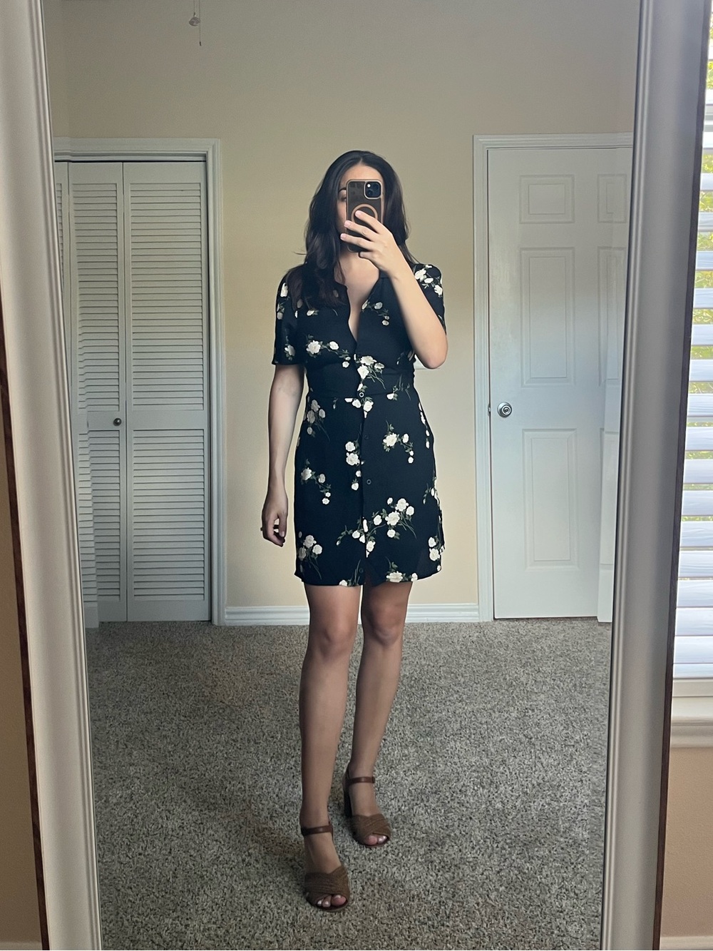 Urban Renewal by Urban Outfitters floral blazer mini dress, VINTAGE 100% cotton